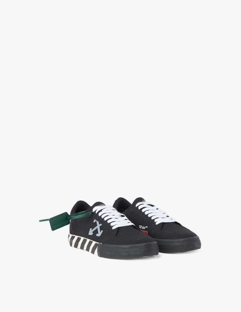 rinascente Off-White Sneakers low vulcanized canvas - bianco/verde