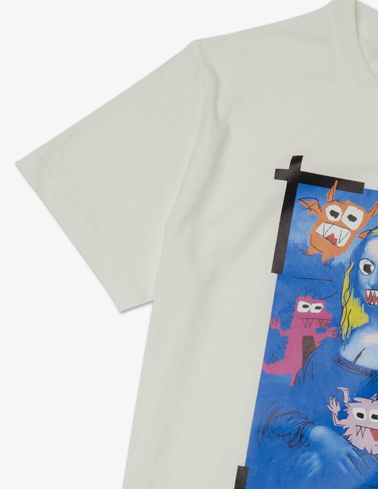 rinascente Off-White Cotton tee - White