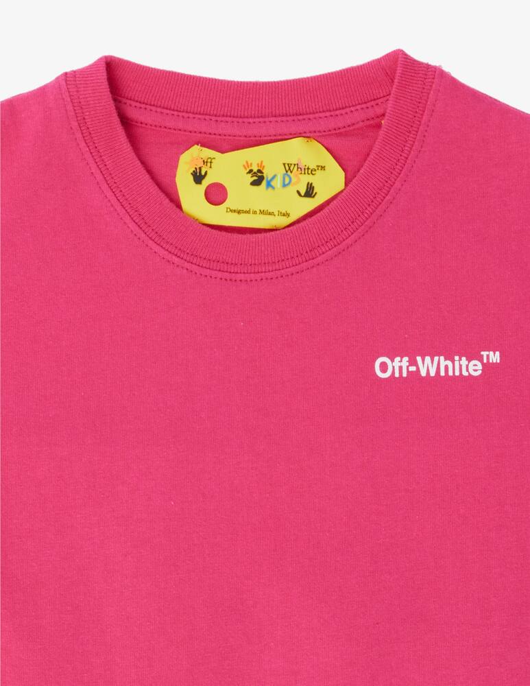 rinascente Off-White T-shirt in cotone - Rosa