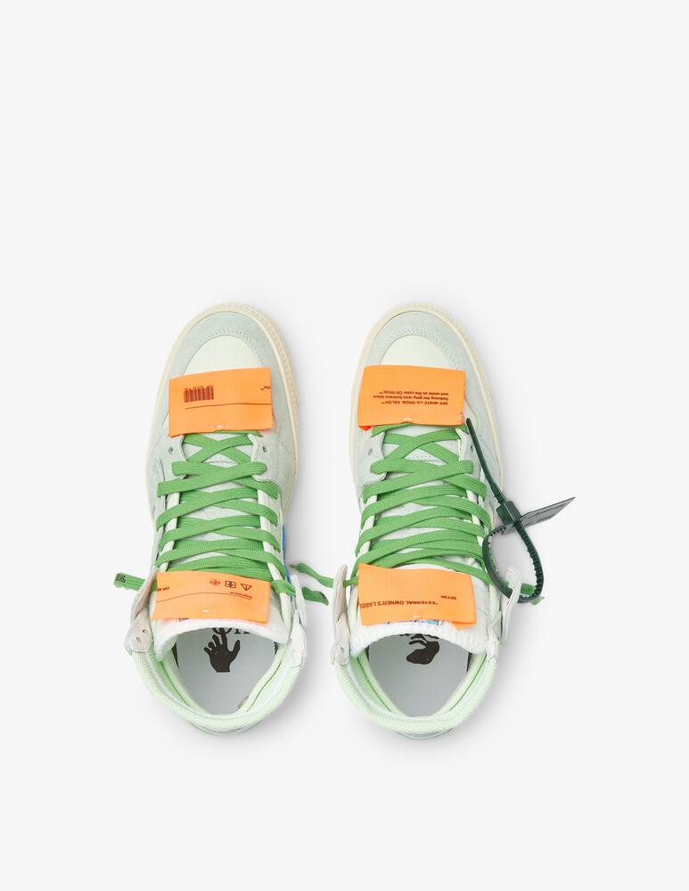 rinascente Off-White Sneakers 3.0 off court suede canvas - Verde