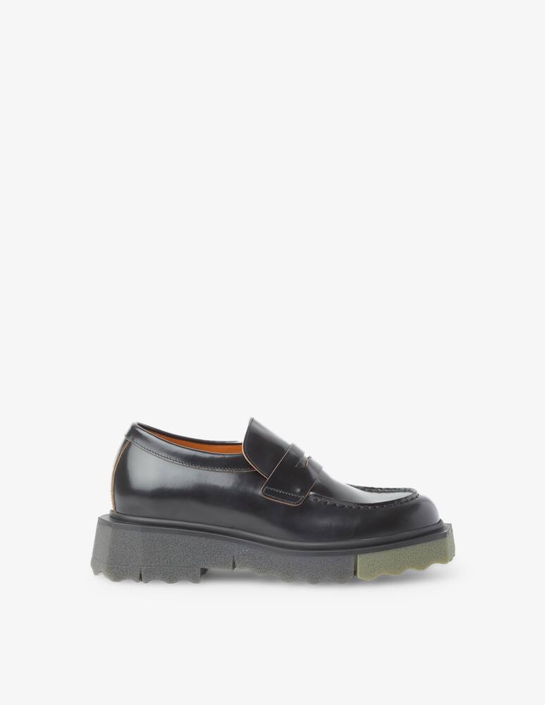 Off-White Mocassini in pelle e suola in spugna - Nero - immagine 1 Off-White Mocassini in pelle e suola in spugna - Nero - immagine 1