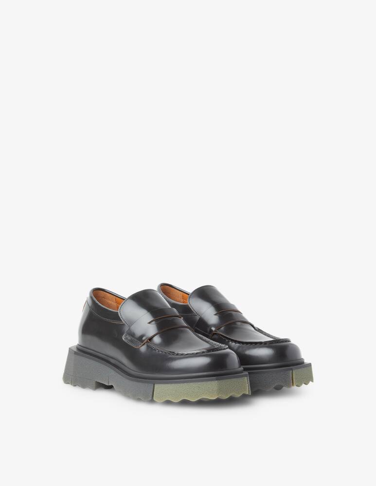 Off-White Mocassini in pelle e suola in spugna - Nero - immagine 2 Off-White Mocassini in pelle e suola in spugna - Nero - immagine 2
