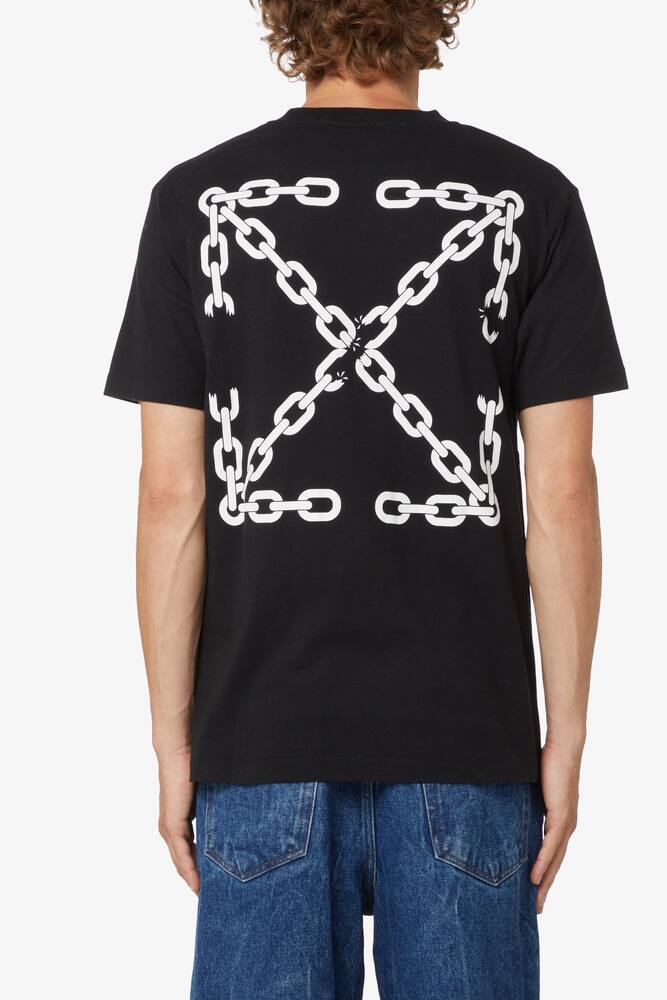 rinascente Off-White Maglietta chain arrow - Nero