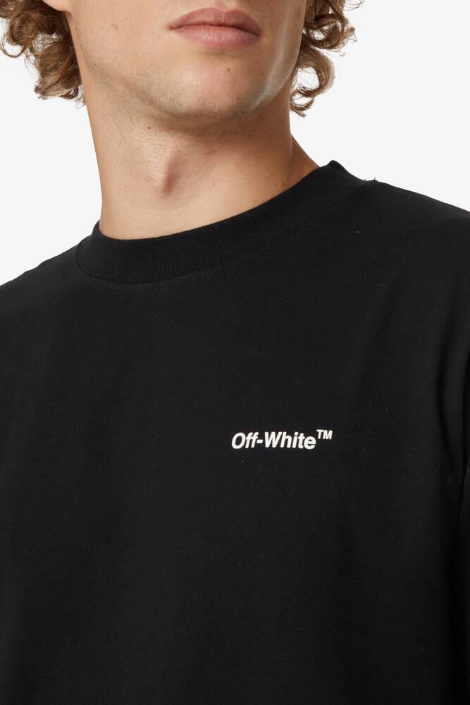 rinascente Off-White Maglietta chain arrow - Nero