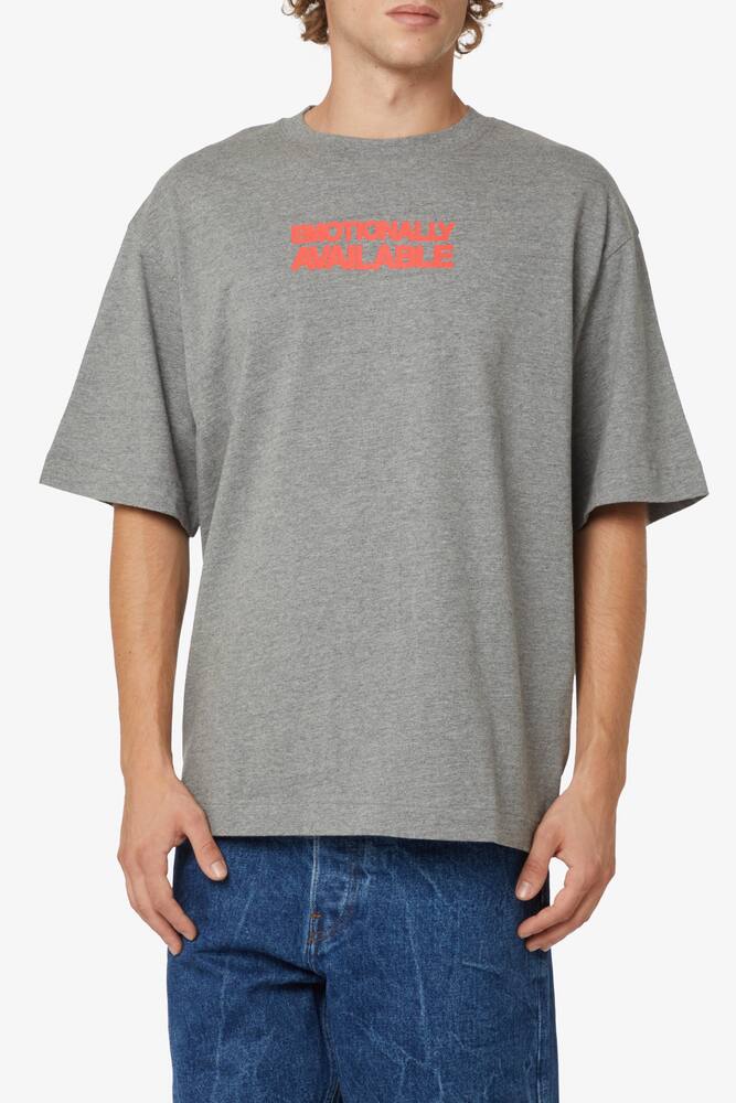 rinascente Off-White Maglietta emotion arrow over skate - Grigio