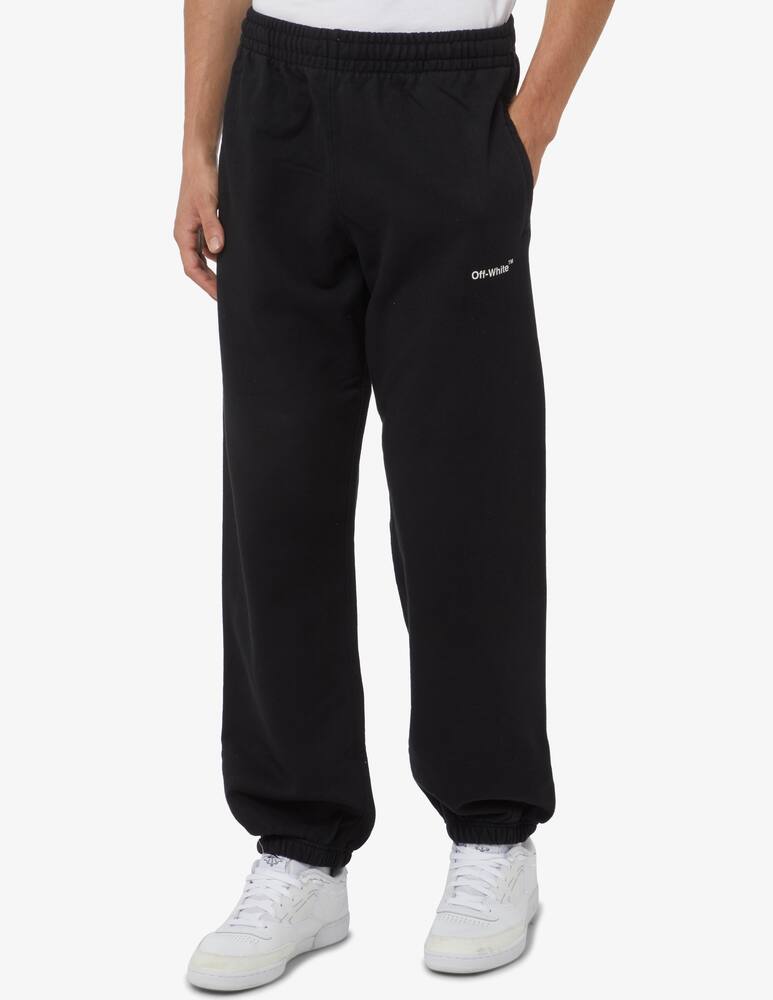 rinascente Off-White Pantaloni di felpa chain arrow - Nero