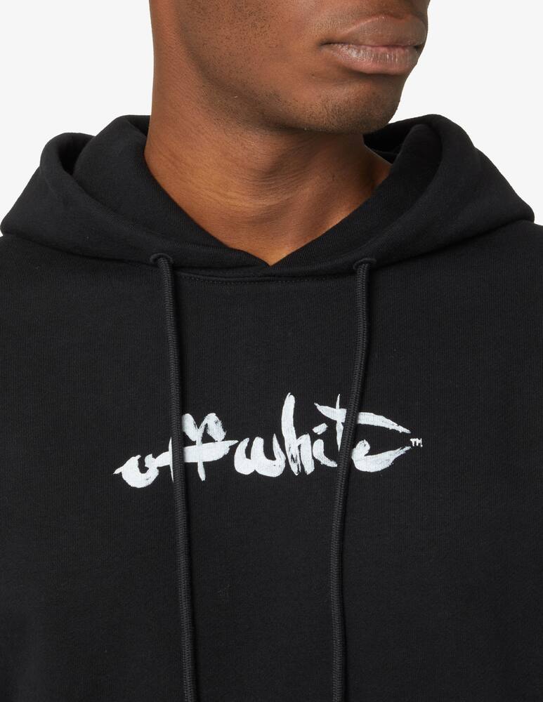 rinascente Off-White Felpa con cappuccio paint arrow - Nero