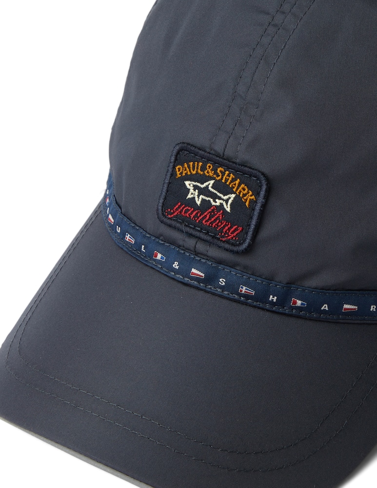 rinascente Paul & Shark Baseball cap with nutical flags ribbon