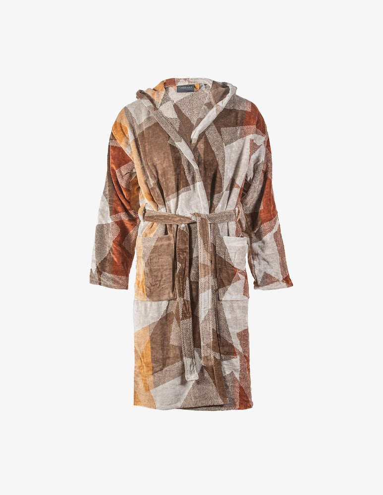 rinascente Carrara Washington Hooded Bathrobe