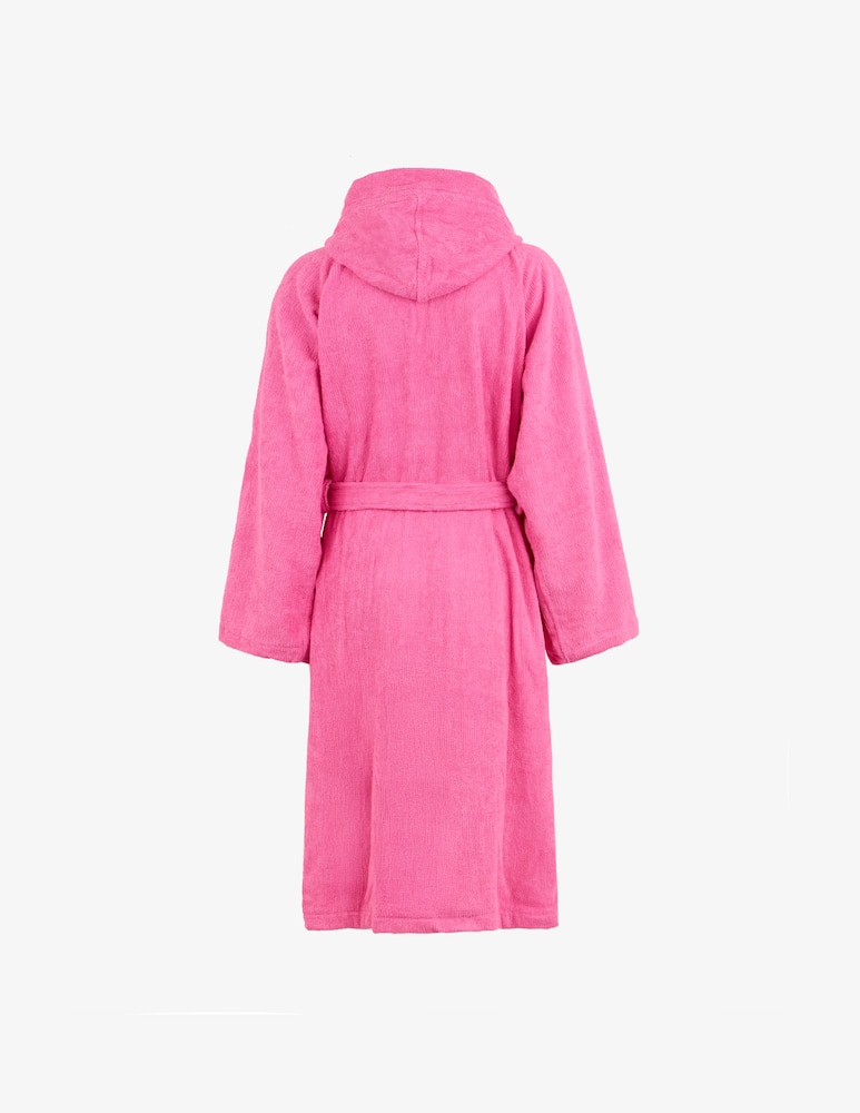 Carrara Hooded Bathrobe Royal - picture 2 Carrara Hooded Bathrobe Royal - picture 2