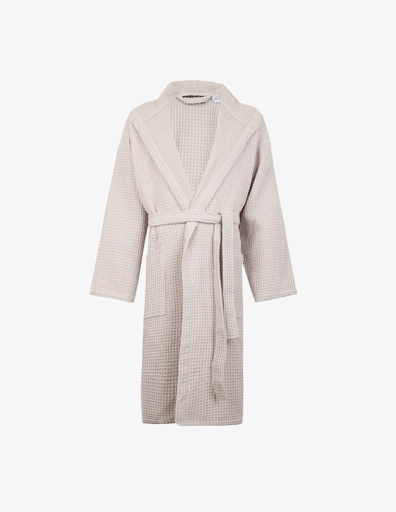rinascente Carrara Bathrobe hood Big Waffle