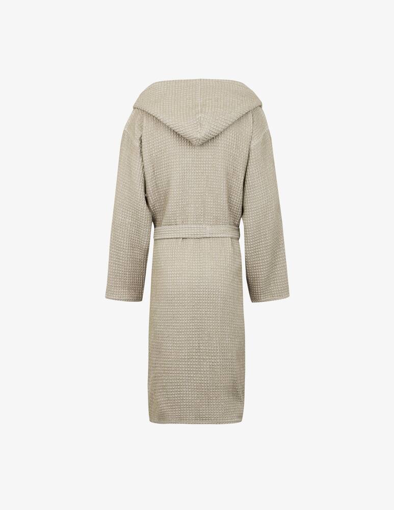 Carrara Bathrobe hood Big Waffle - picture 2 Carrara Bathrobe hood Big Waffle - picture 2
