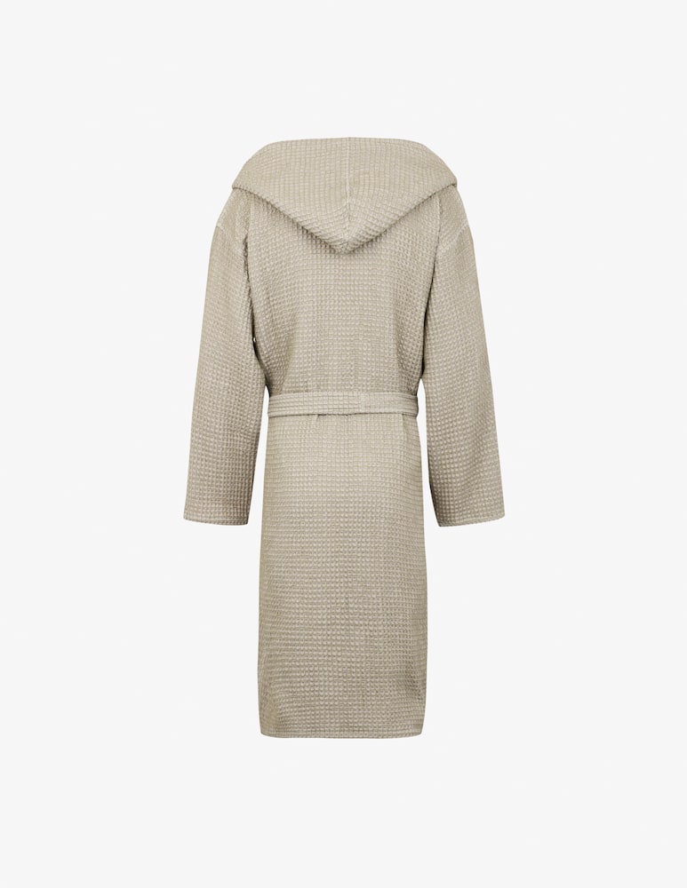 rinascente Carrara Bathrobe hood Big Waffle