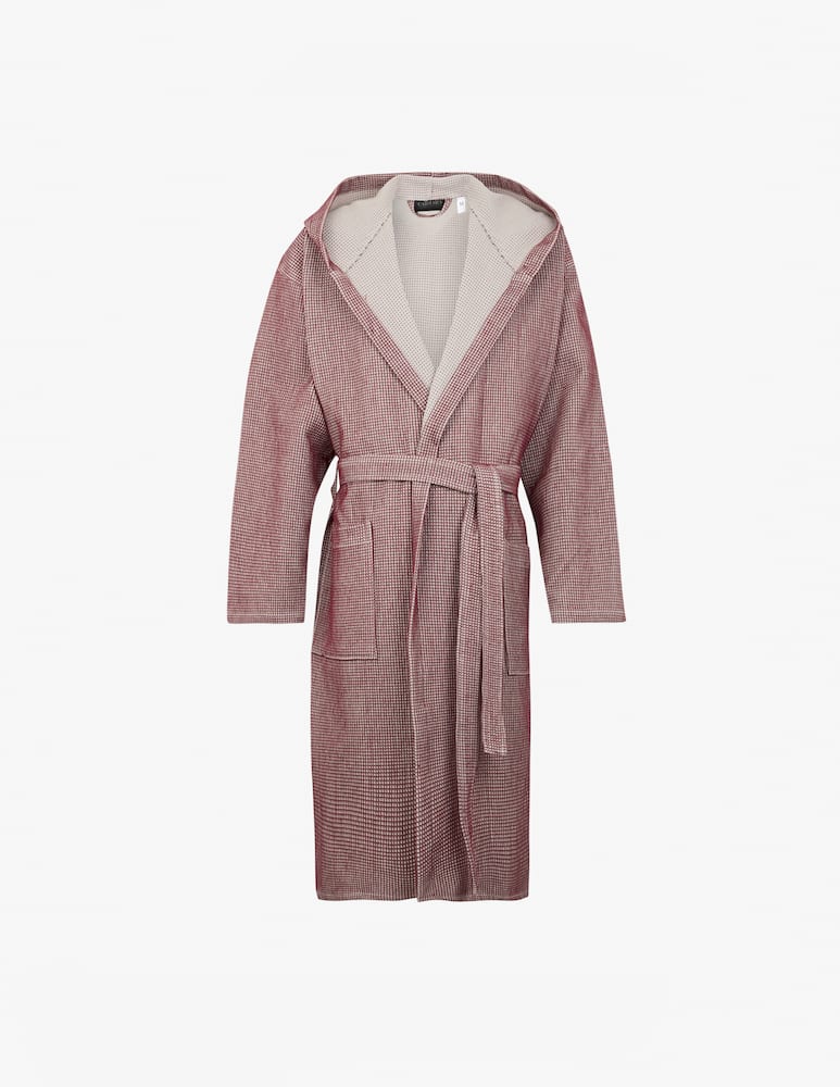rinascente Carrara Bathrobe hood Small Waffle