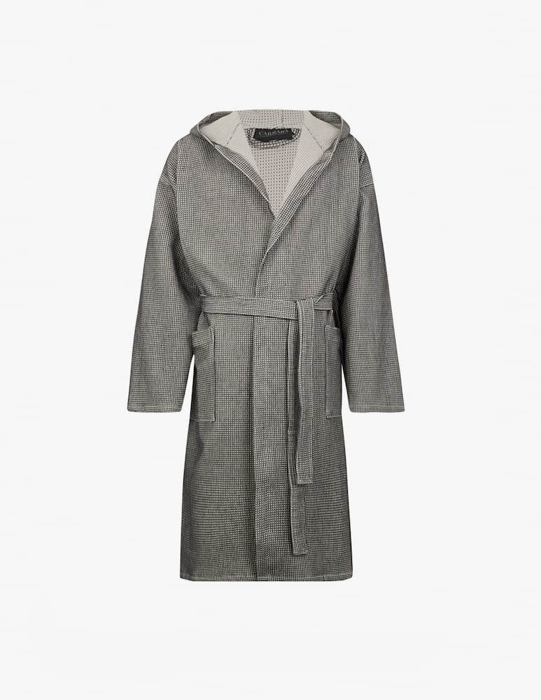 rinascente Carrara Bathrobe hood Small Waffle