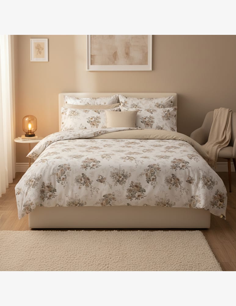 rinascente Bellora Parure Copripiumino Ramage Garden