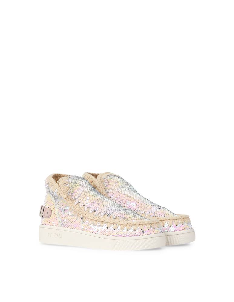 rinascente Mou Stivaletti sneaker summer Eskimo con paillettes