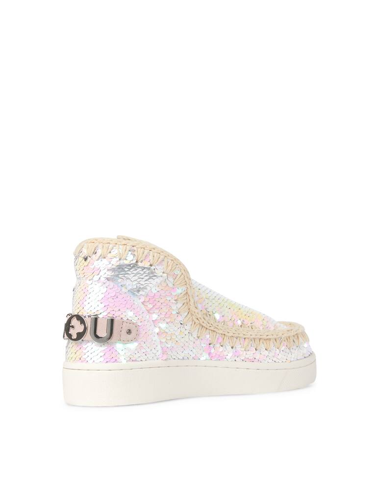rinascente Mou Stivaletti sneaker summer Eskimo con paillettes
