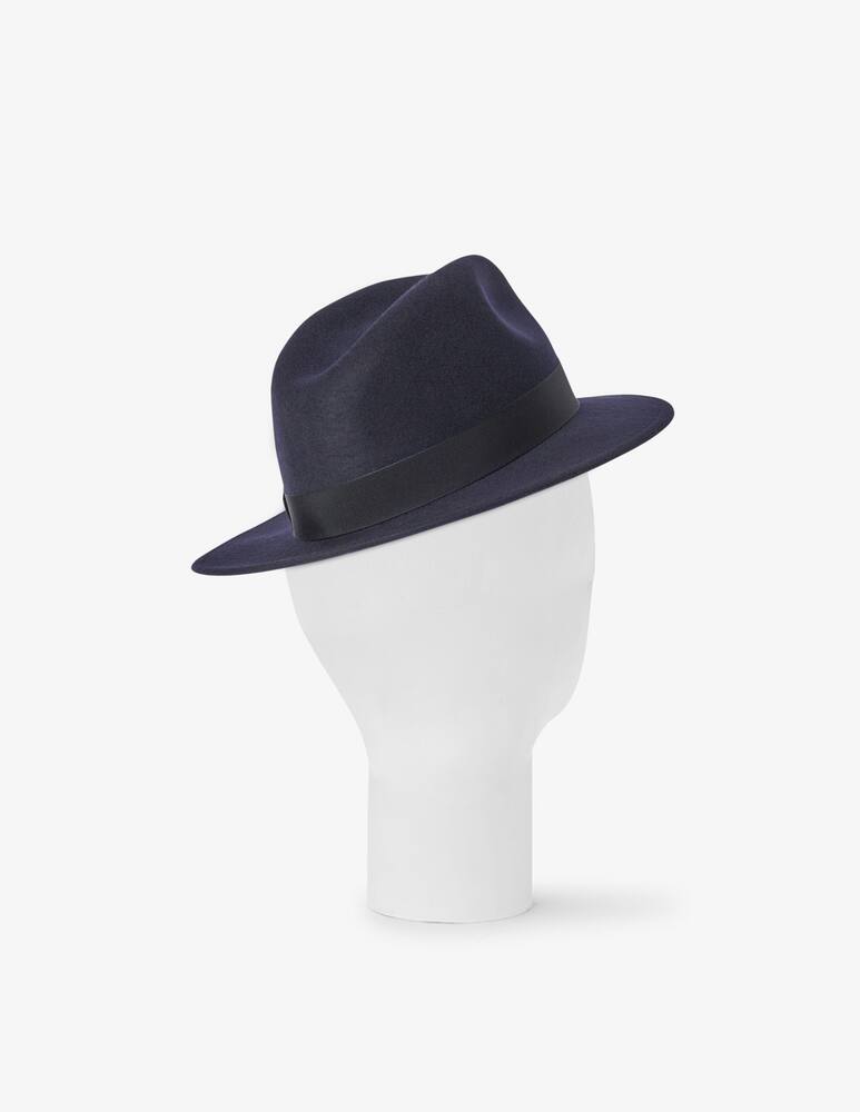 rinascente Borsalino Cappello feltro tesa media cinta cannete
