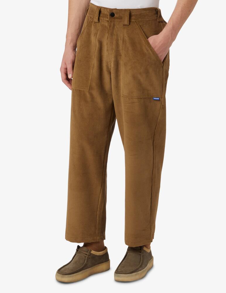 rinascente Usual Chino corduroy buffer pant - Brown