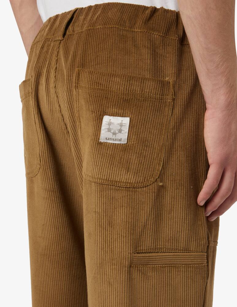 rinascente Usual Chino corduroy buffer pant - Brown