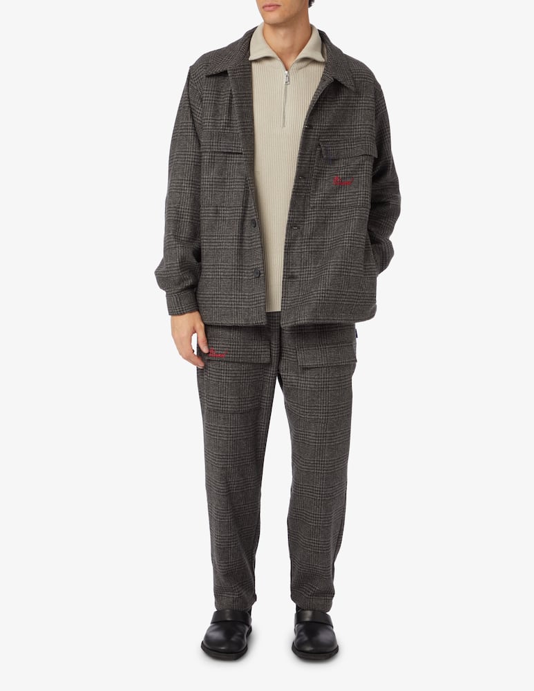 rinascente Usual Overshirt galles - Grey