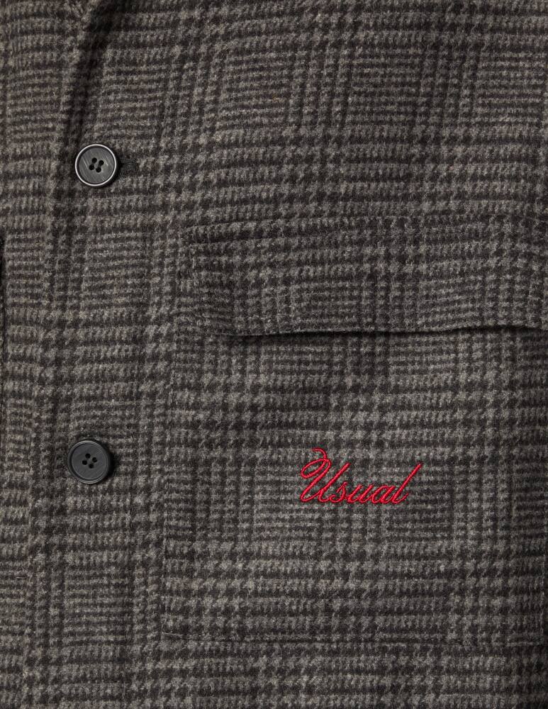 rinascente Usual Overshirt galles - Grey
