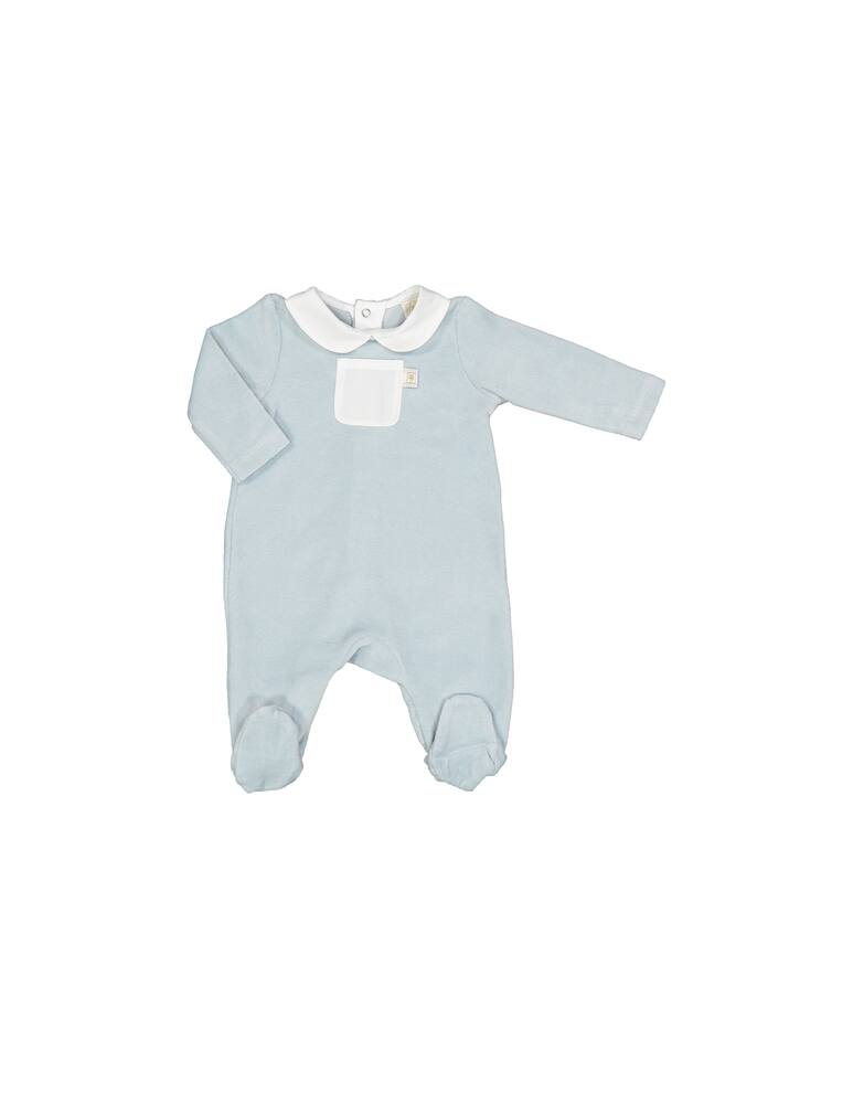 Filobio Baby onesie with collar and pocket - picture 1 Filobio Baby onesie with collar and pocket - picture 1