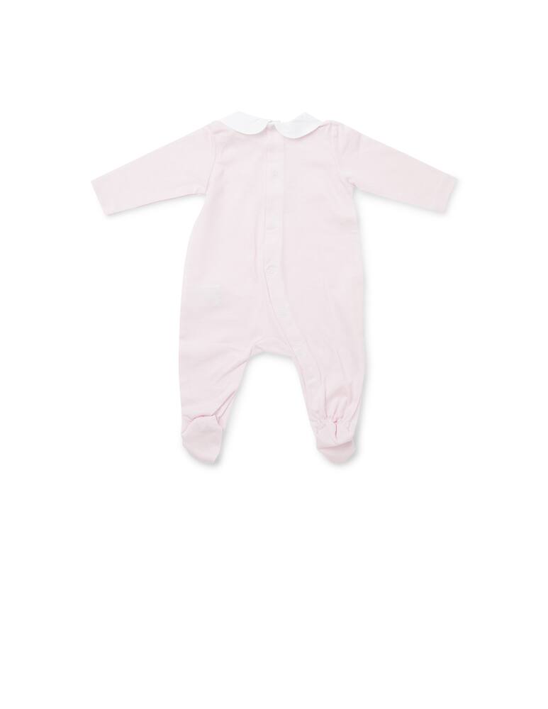 Filobio Tutina con colletto e taschino - Rosa - immagine 3