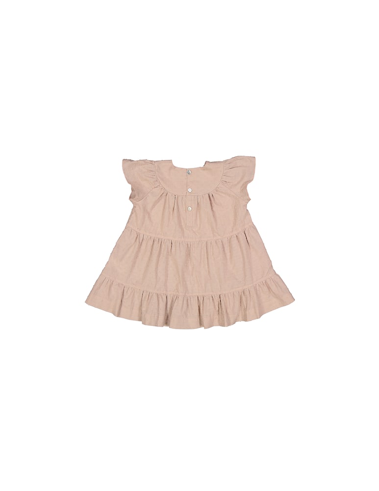 rinascente Filobio Baby dress with flouces - Rosa