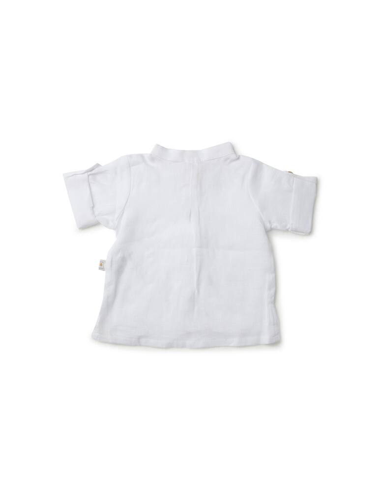 rinascente Filobio Line korean shirt - Bianco