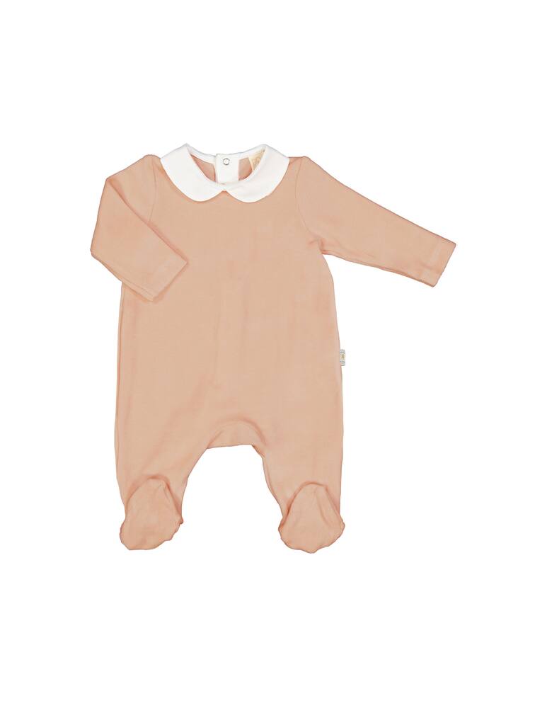 rinascente Filobio Tutina in ciniglia bio con colletto - Beige