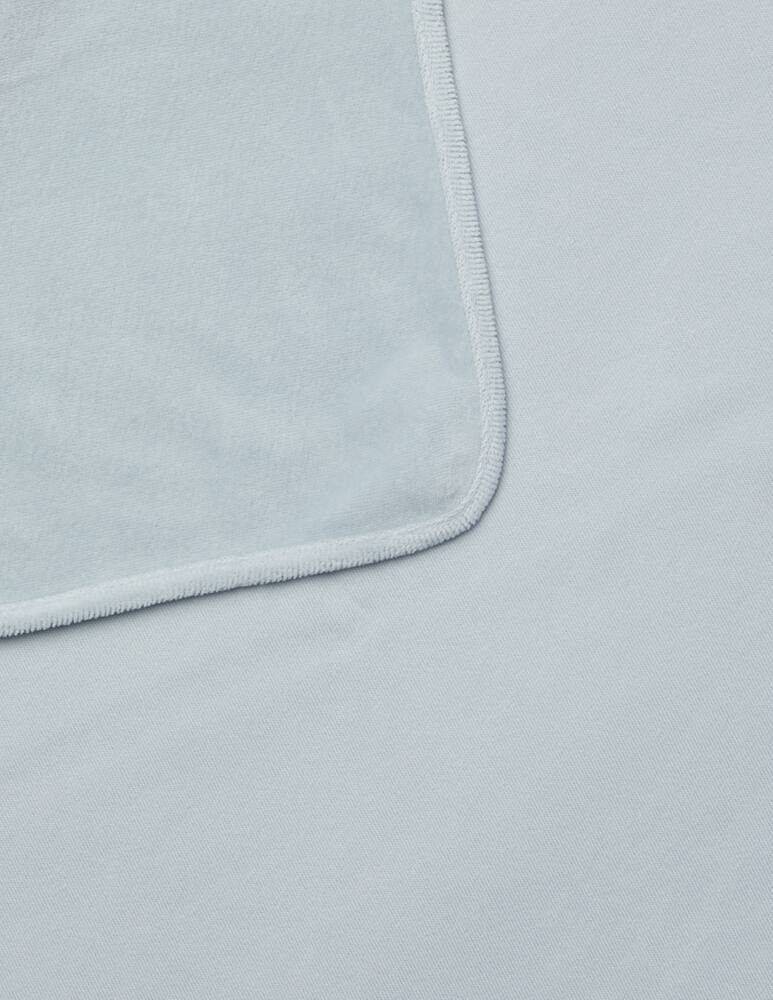 rinascente Filobio Copertina in ciniglia di cotone bio - Azzurro