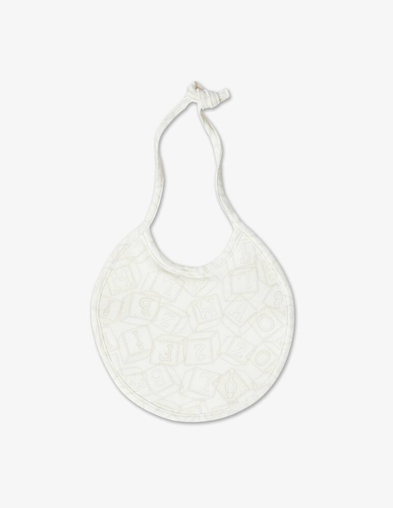 rinascente Filobio Bavaglio in cotone dadi - Bianco