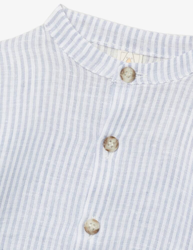 rinascente Filobio Camicia alla coreana in lino Teo