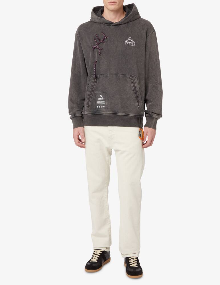 rinascente Mauna Kea Stone washed climber sweatshirt - Grey