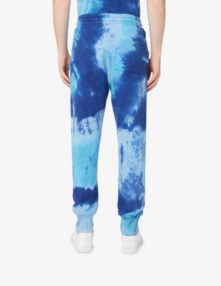 Mauna Kea Pantalone jogger tie dye slim fit - Blu - immagine 3 Mauna Kea Pantalone jogger tie dye slim fit - Blu - immagine 3
