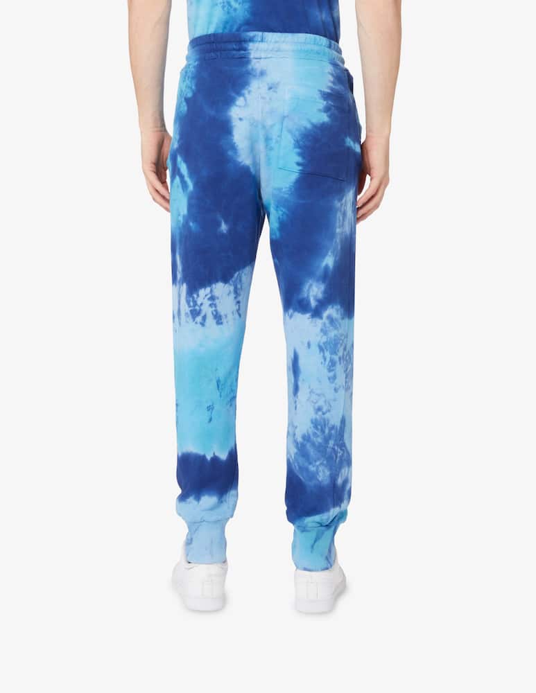 rinascente Mauna Kea Pantalone jogger tie dye slim fit - Blu