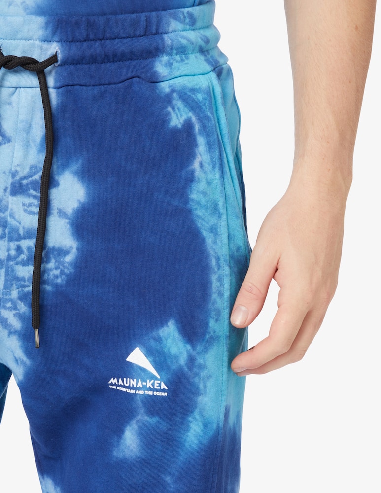 rinascente Mauna Kea Pantalone jogger tie dye slim fit - Blu