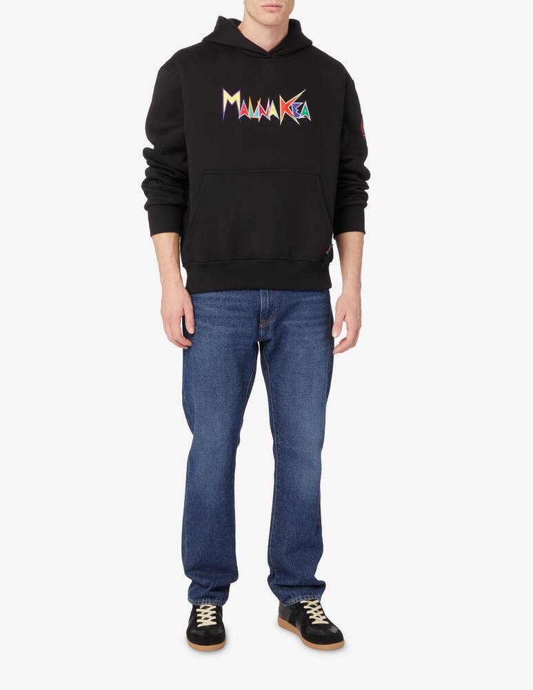rinascente Mauna Kea Macro logo macro hoodie - Black