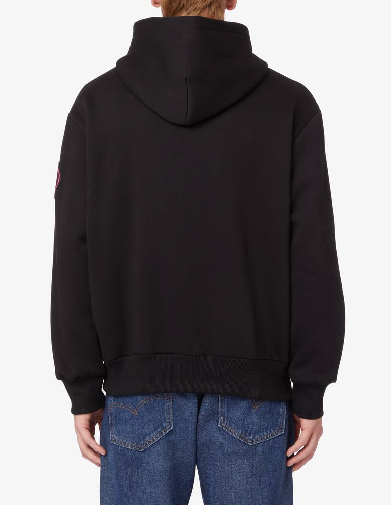 rinascente Mauna Kea Macro logo macro hoodie - Black