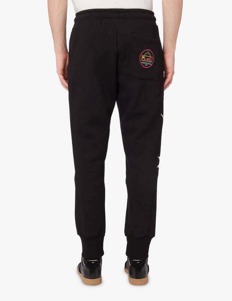 rinascente Mauna Kea Pantaloni jogger macro logo - Nero