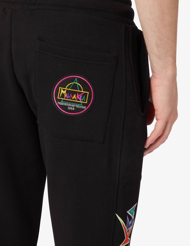 rinascente Mauna Kea Pantaloni jogger macro logo - Nero