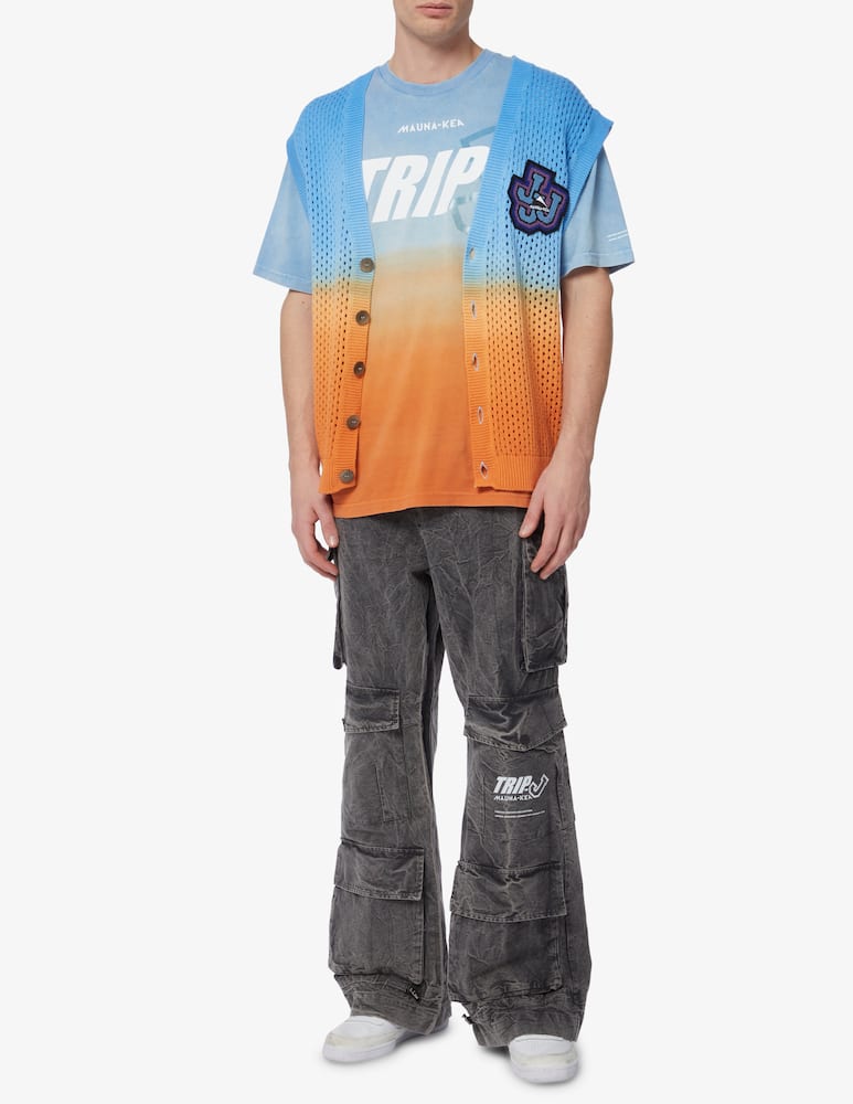 rinascente Mauna Kea Sleeveless degradation vest - Multi