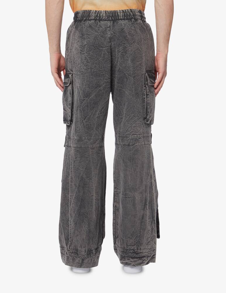 rinascente Mauna Kea Cargo pants stone washed - Black