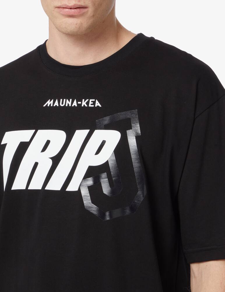 rinascente Mauna Kea Regular fit solid color t-shirt - Black