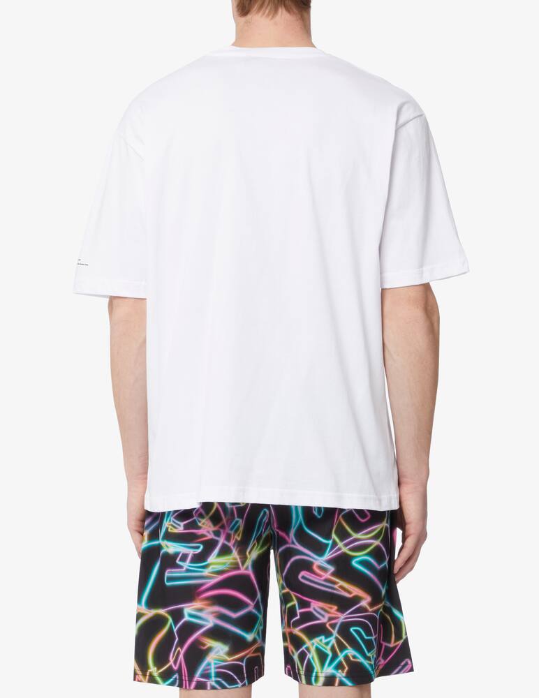 rinascente Mauna Kea Regular fit solid color t-shirt - White