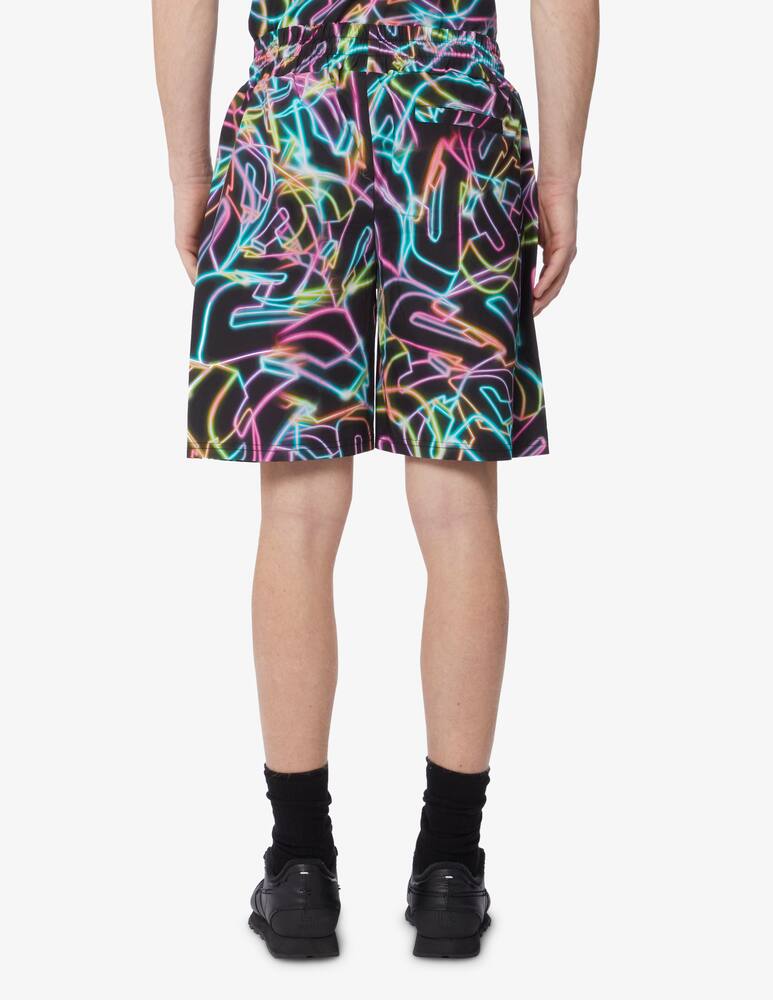 rinascente Mauna Kea Neon triple j all over short pants - Black