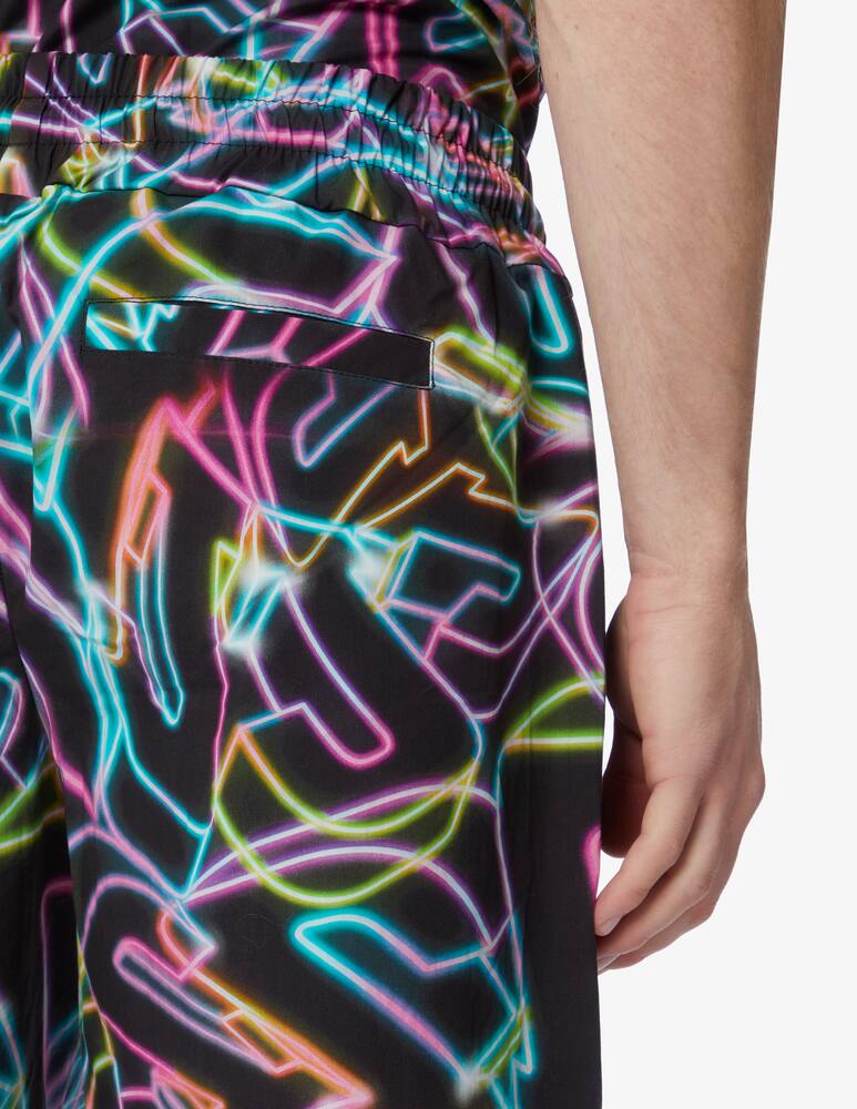 rinascente Mauna Kea Neon triple j all over short pants - Black