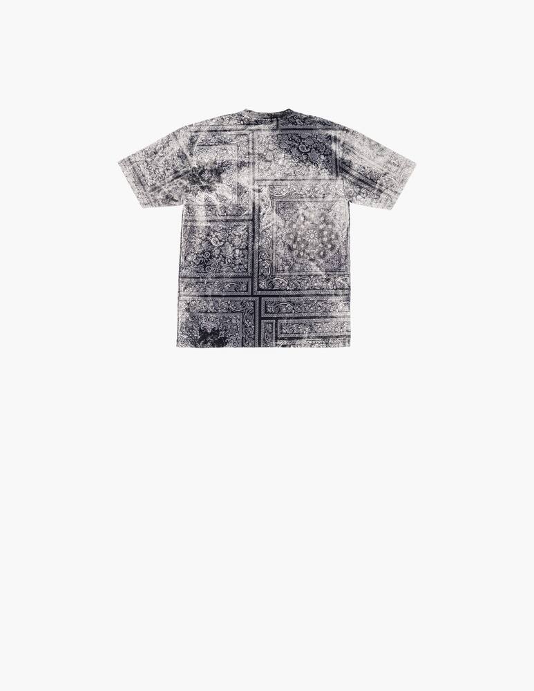 rinascente Mauna Kea Bandana print Stone washed t-shirt